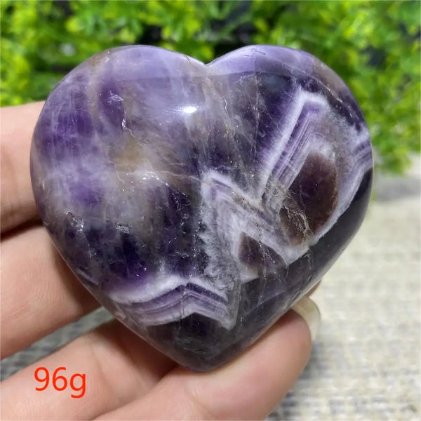 Purple Dream Amethyst Heart-ToShay.org