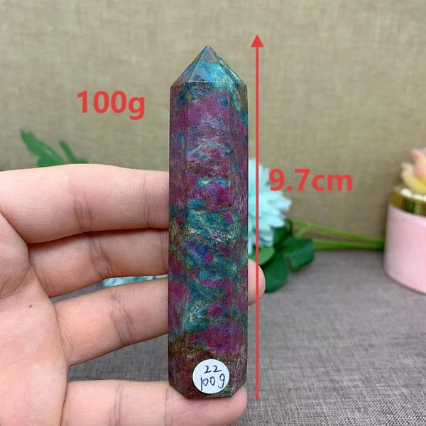 Red Ruby Crystal Point-ToShay.org