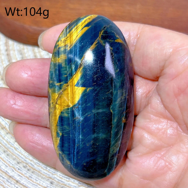 Blue Yellow Tiger Eye-ToShay.org