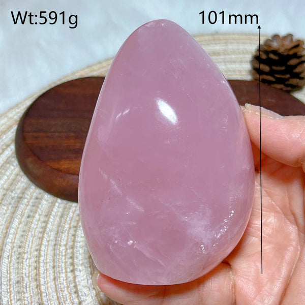 Pink Rose Quartz Flame-ToShay.org
