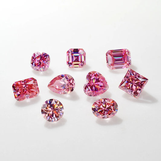 Pink Faceted Diamond-ToShay.org