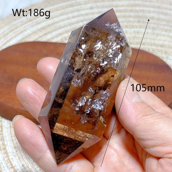 Smokey Rainbow Quartz Point-ToShay.org
