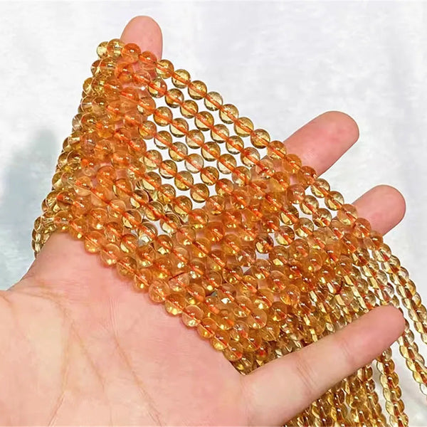 Yellow Citrine Wrap Bracelet-ToShay.org