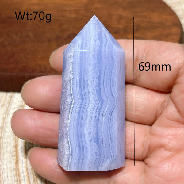 Blue Lace Agate Point-ToShay.org