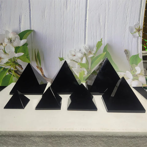 Black Obsidian Pyramid-ToShay.org