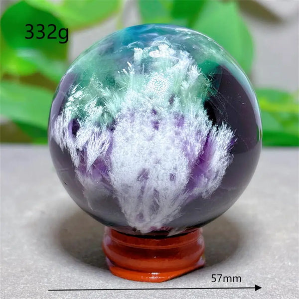 Green Fluorite Ball-ToShay.org