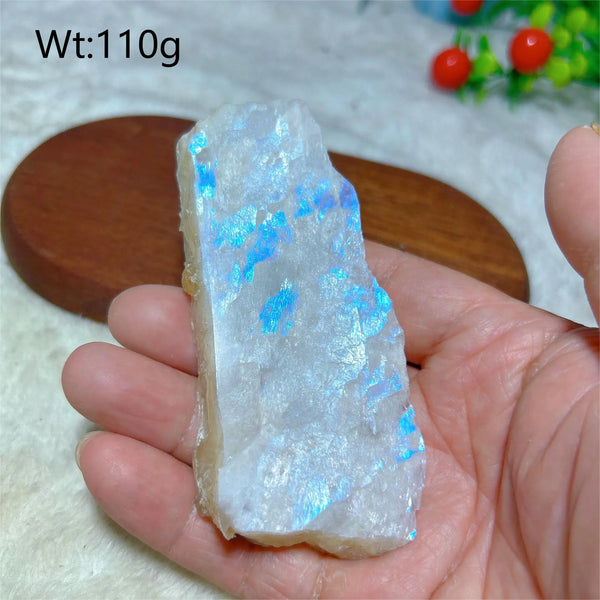 Green Moonstone Slice-ToShay.org