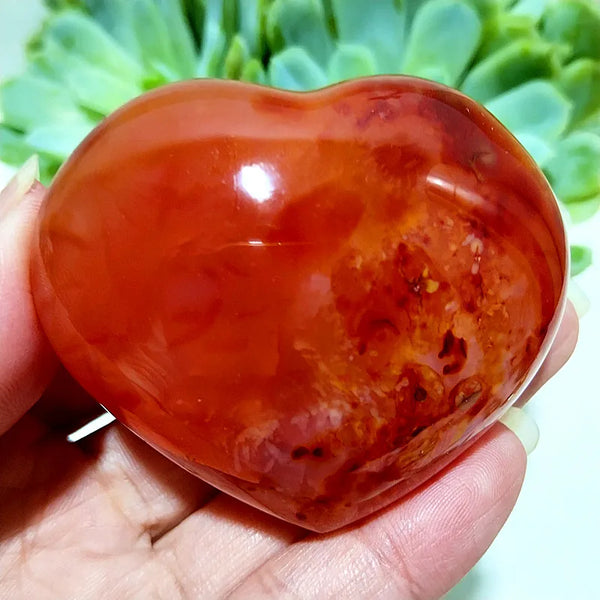 Red Agate Heart-ToShay.org