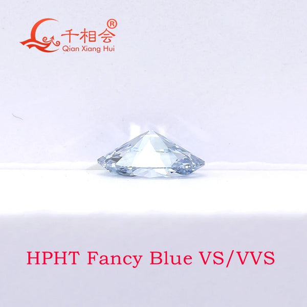 Blue Faceted Diamond-ToShay.org