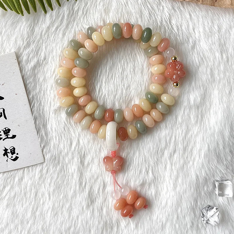 Rainbow Abacus Bodhi Beads-ToShay.org