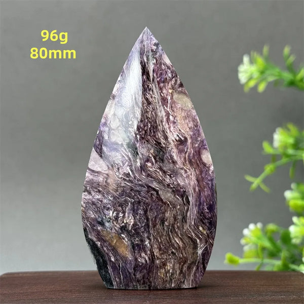 Purple Dragon Crystal Torch-ToShay.org