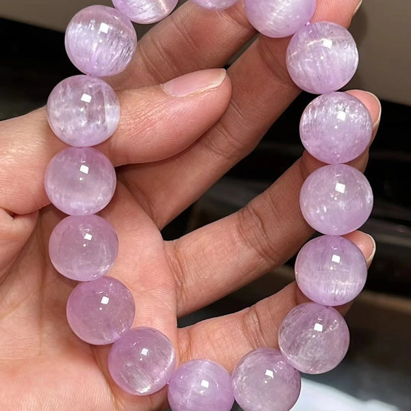 Purple Kunzite Bracelet-ToShay.org
