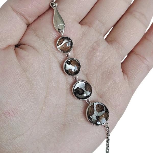 Olive Meteorite Bracelet-ToShay.org