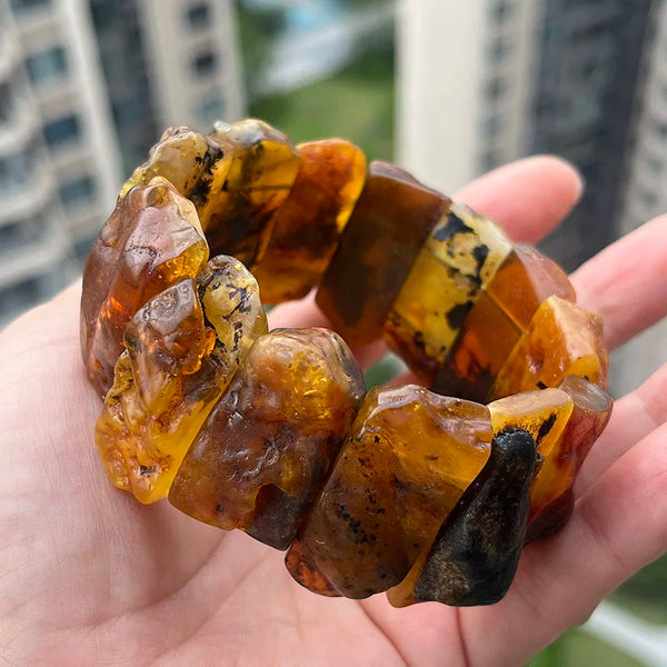 Yellow Amber Bracelet-ToShay.org