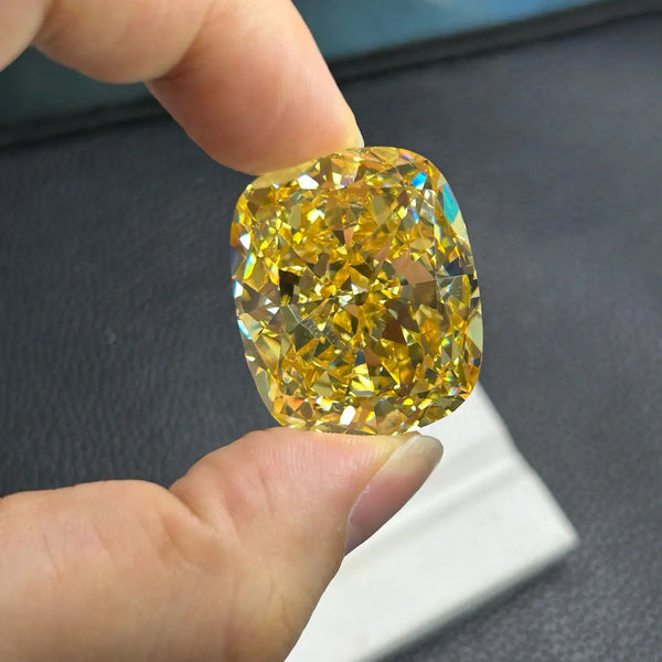 Yellow Cubic Zirconia Gemstone-ToShay.org