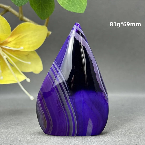 Purple Agate Torch-ToShay.org