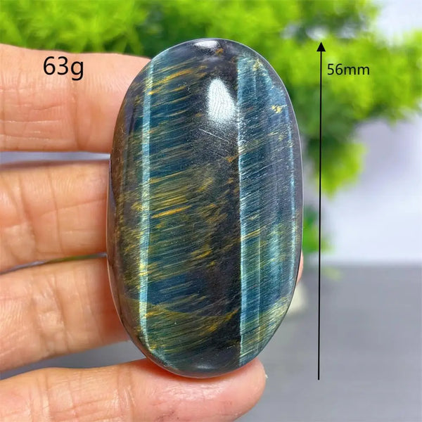 Blue Yellow Tiger Eye Stone-ToShay.org