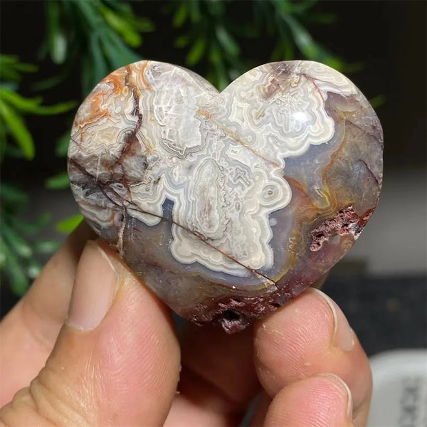 Red Agate Heart-ToShay.org