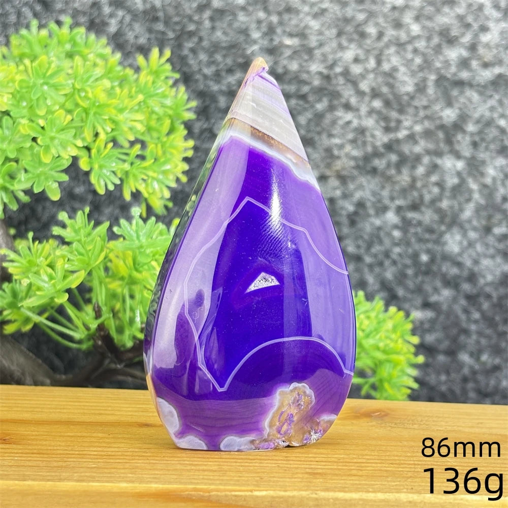 Purple Agate Torch-ToShay.org