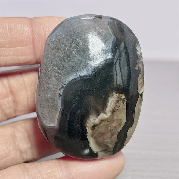 Fire Agate Palm Stone-ToShay.org
