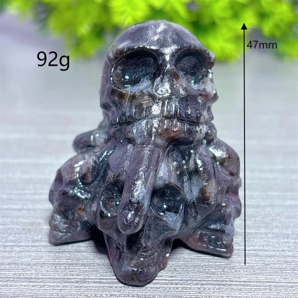Red Garnet Skulls-ToShay.org