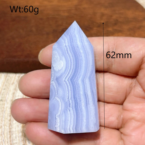 Blue Lace Agate Point-ToShay.org