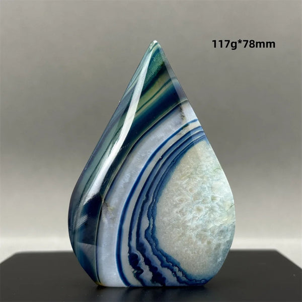 Blue Agate Torch-ToShay.org