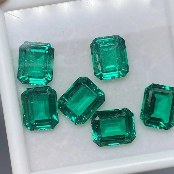 Green Faceted Emerald-ToShay.org