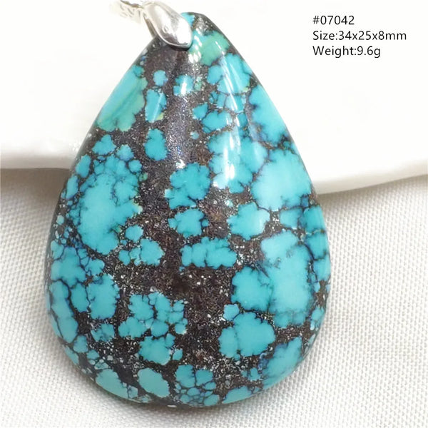 Green Turquoise Pendant-ToShay.org