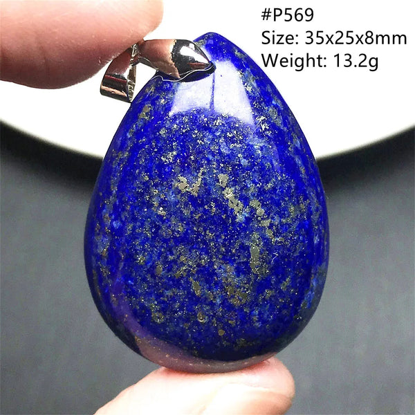 Blue Lapis Lazuli Pendant-ToShay.org