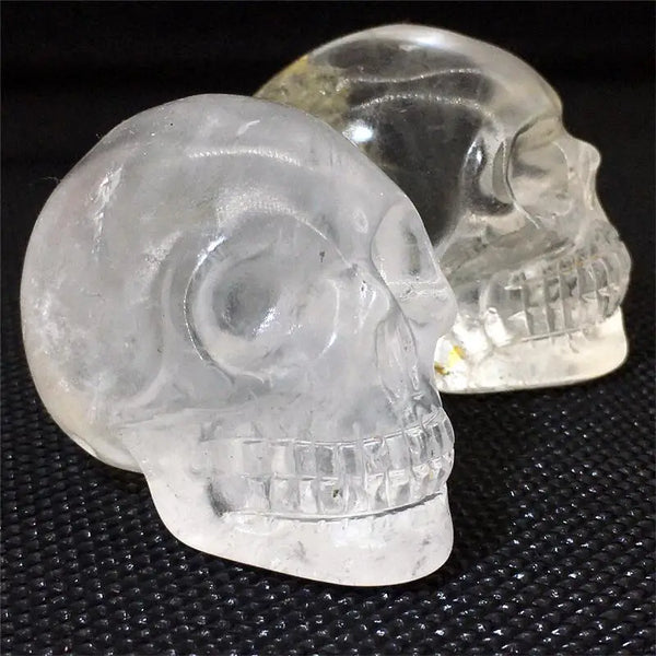 Clear Quartz Crystal Skull-ToShay.org