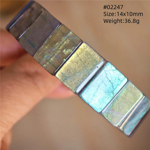Blue Labradorite Bracelet-ToShay.org