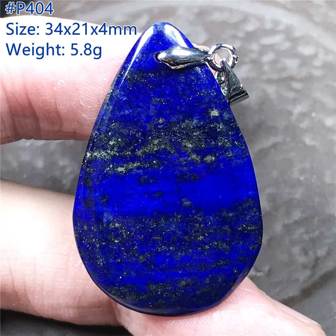 Blue Lapis Lazuli Pendant-ToShay.org