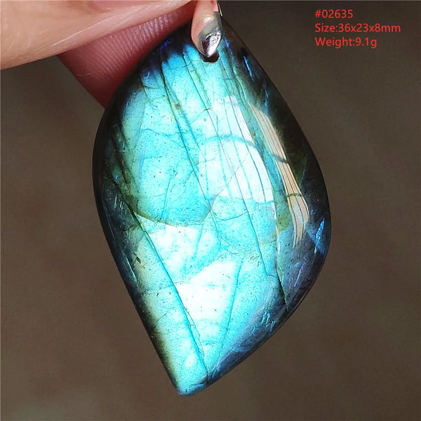 Blue Light Labradorite Pendant-ToShay.org