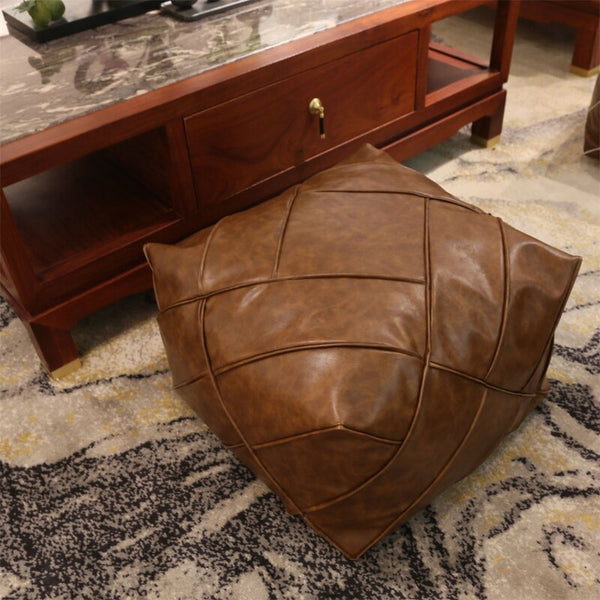 Moroccan Footstool Cover-ToShay.org