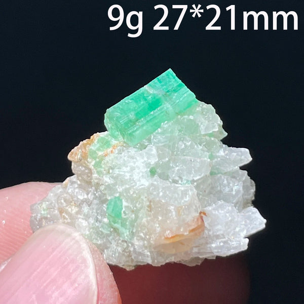 Green Emerald Mineral Crystal-ToShay.org