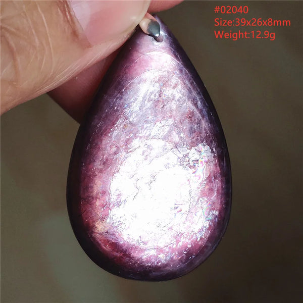 Purple Lepidolite Pendant-ToShay.org