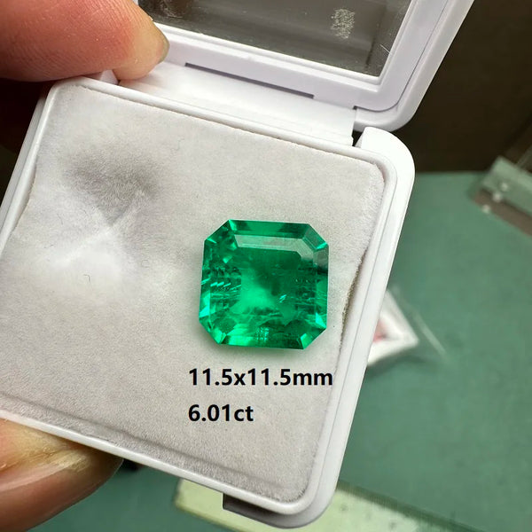 Green Crystal Cut Emerald-ToShay.org