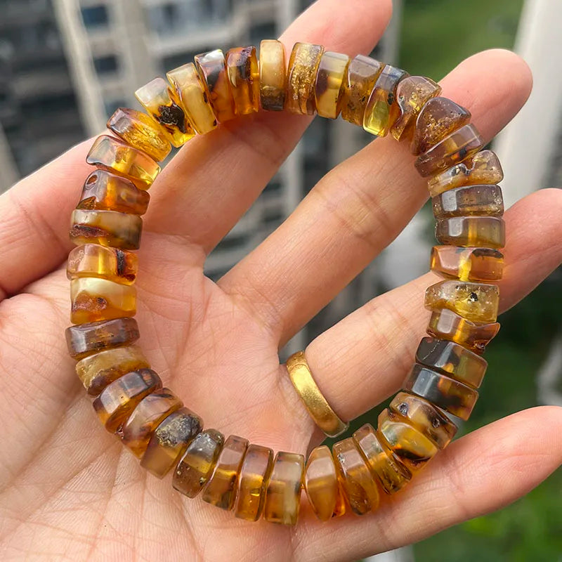 Yellow Amber Bracelet-ToShay.org