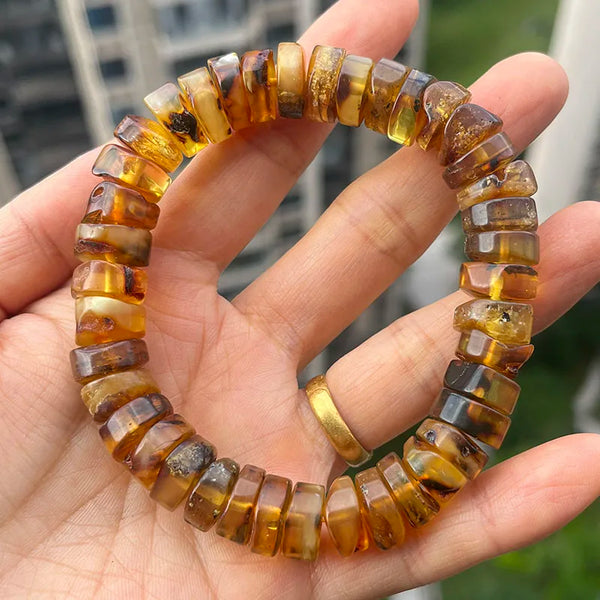 Yellow Amber Bracelet-ToShay.org