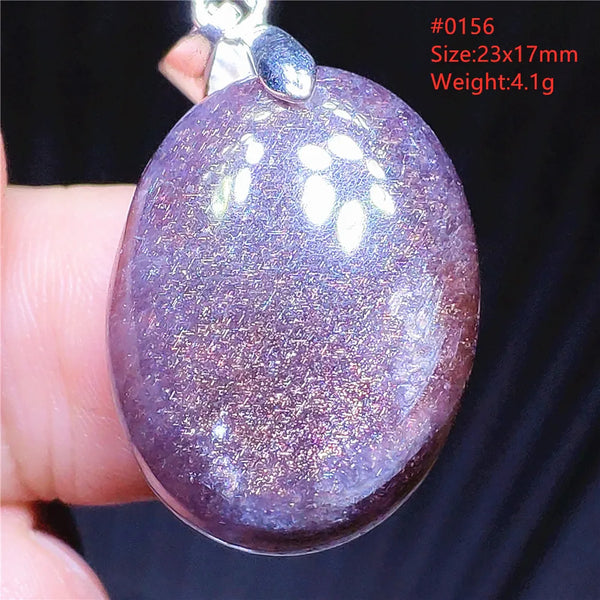 Blue Blood Red Lolite Pendant-ToShay.org