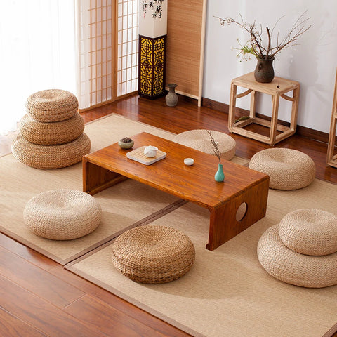 Rattan Floor Cushion-ToShay.org