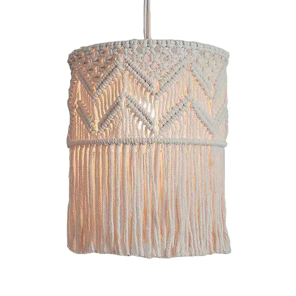 Macrame Lampshade-ToShay.org