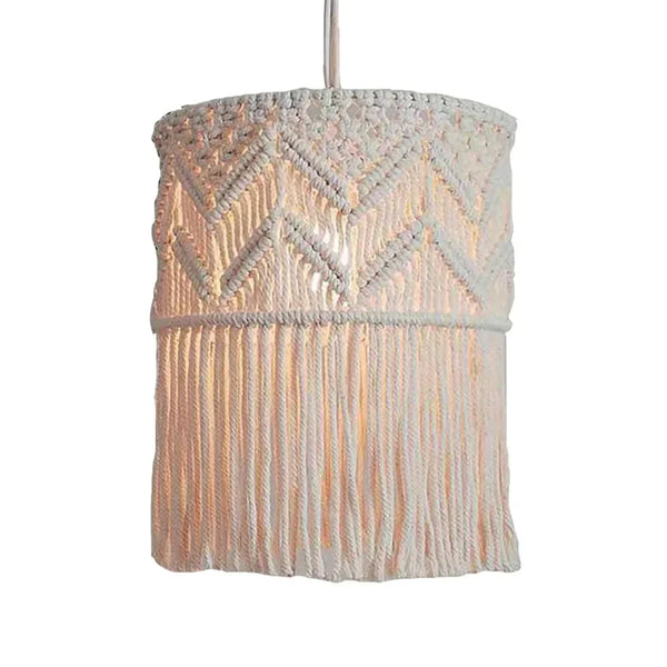 Macrame Lampshade-ToShay.org