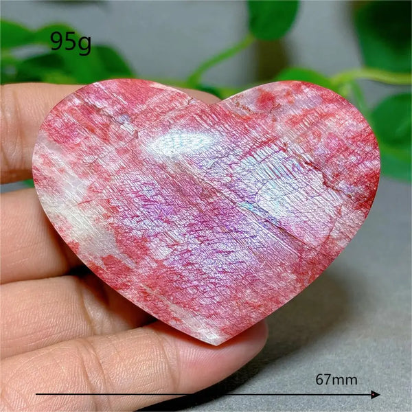 Red Moonstone Heart-ToShay.org