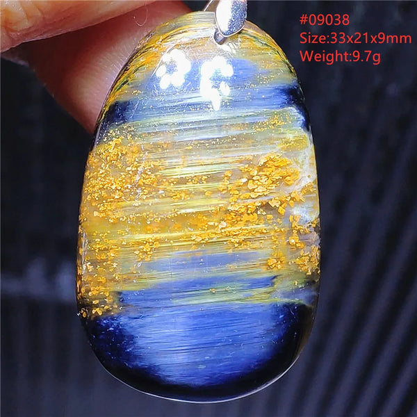 Blue Pietersite Pendant-ToShay.org