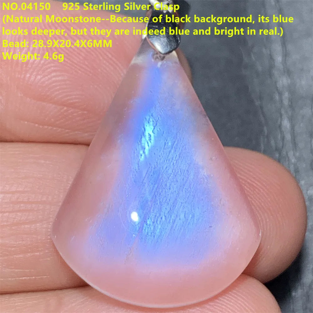 Blue Light Moonstone Pendants-ToShay.org
