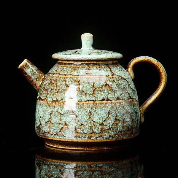 Glazed Ceramic Tea Pot-ToShay.org