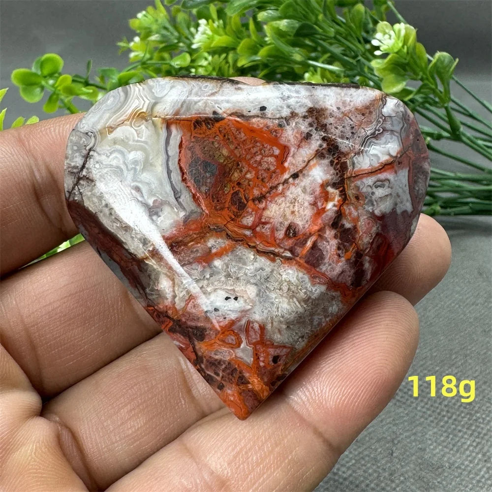 Red Agate Heart-ToShay.org