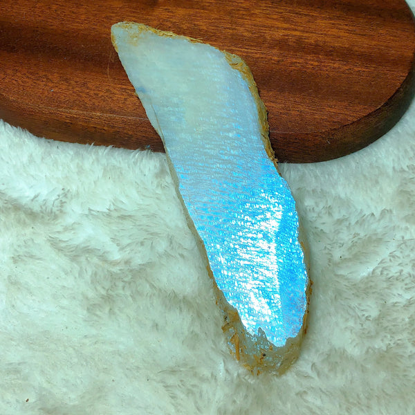 Green Moonstone Slice-ToShay.org